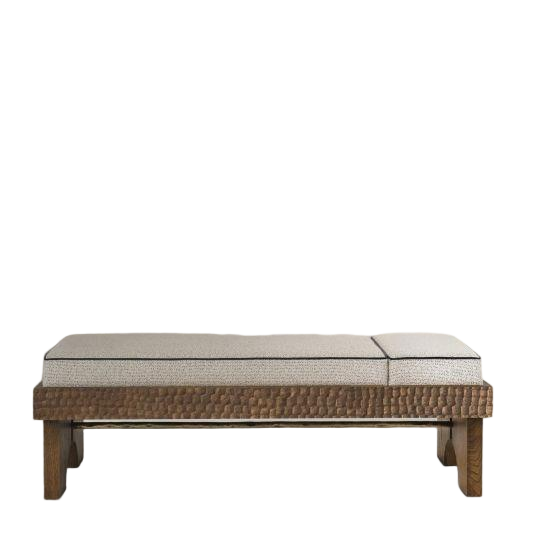 Banc de pied de lit — sélection Atelier Kër, chambre